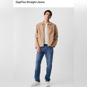GAP Flex Straight Jeans in Classic Blue